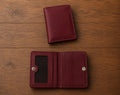 Button Signature Card Holder Wallet