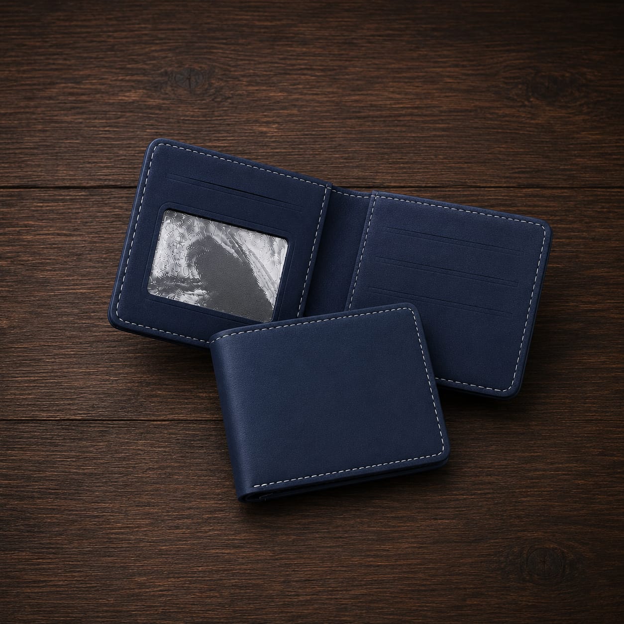 Bifold Wallet in Full-Grain Leather
