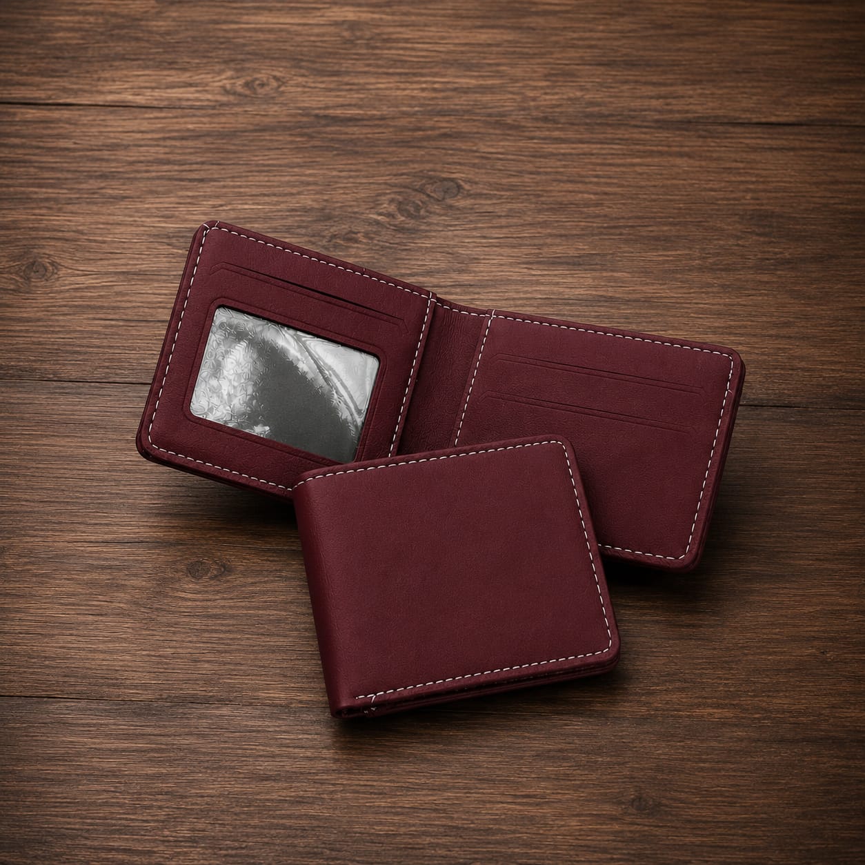 Bifold Wallet in Full-Grain Leather