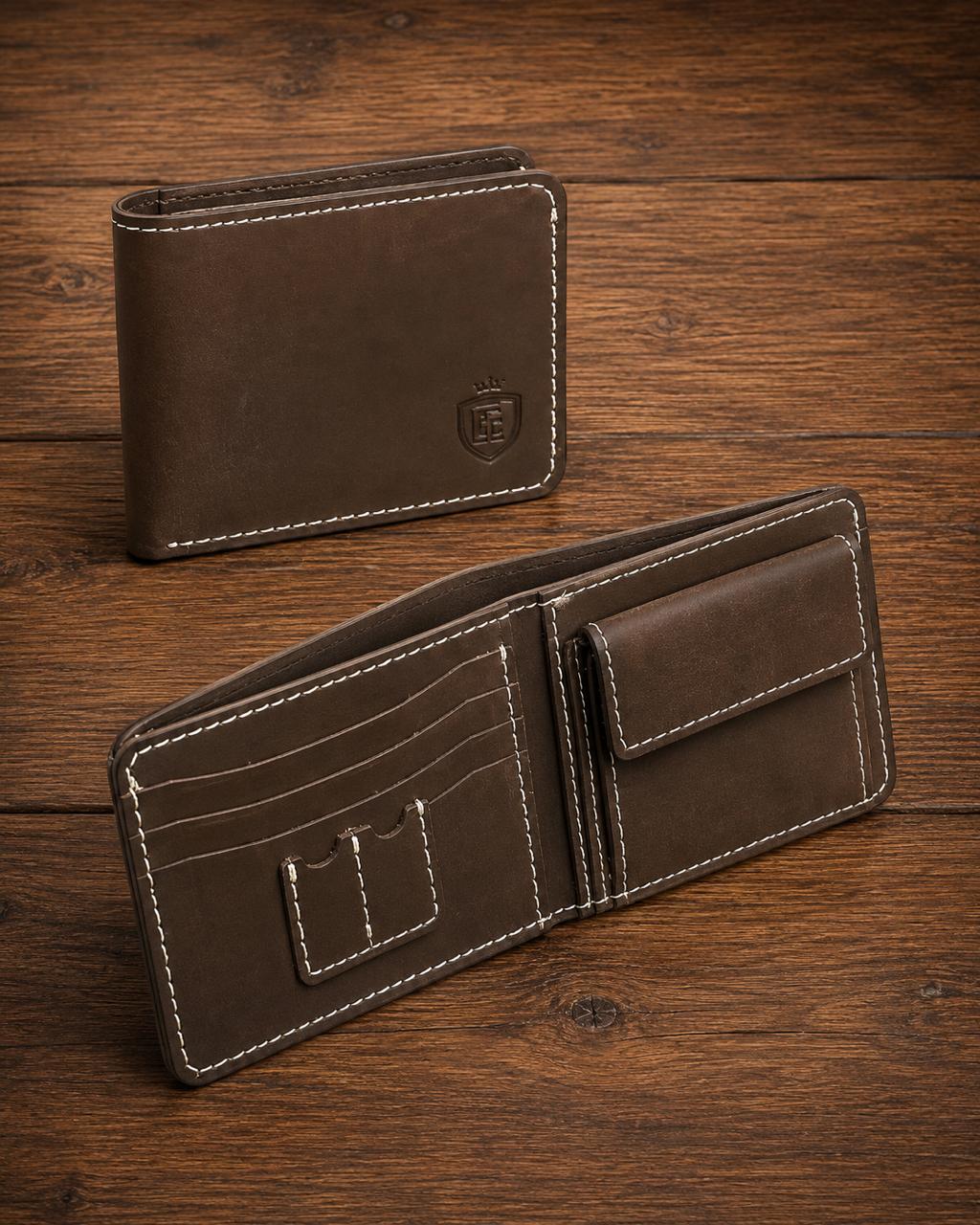 Royal Cow Leather Grain Wallet