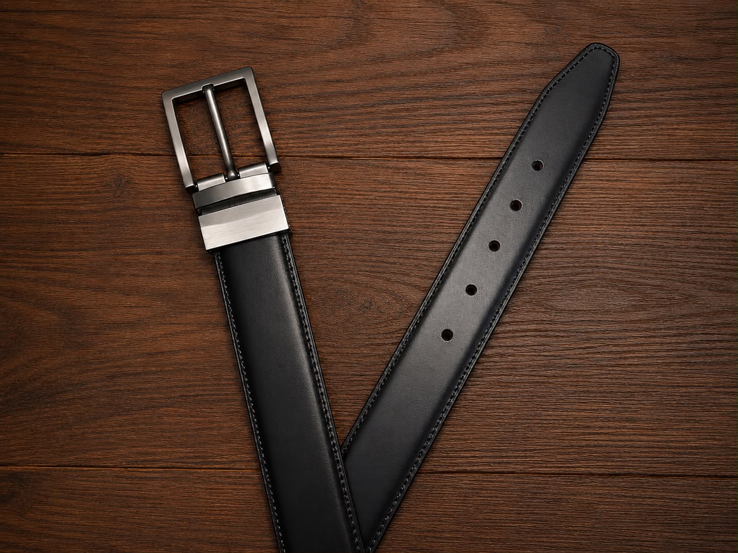 Reversible Leather Belt | 2-in-1 Premium Belt